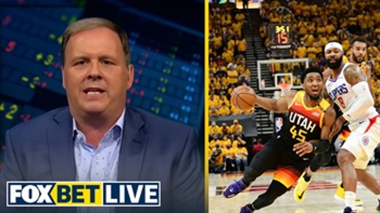 Cousin Sal likes the Utah Jazz to win and cover in Game 2 vs Clippers | FOX BET LIVE