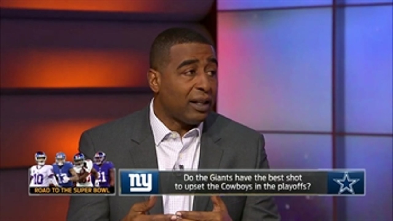 Cris Carter's 4 reasons the New York Giants can upset the Cowboys in the playoffs ' THE HERD