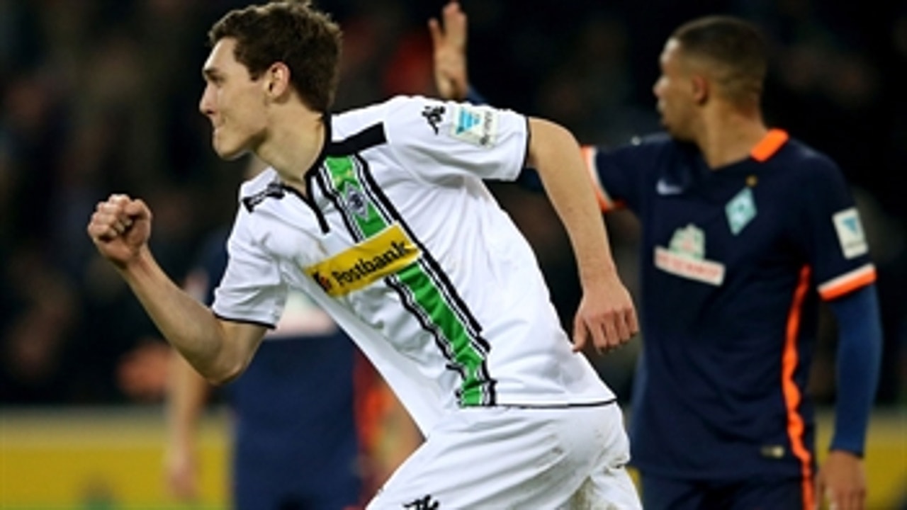 Christensen's brace gives Gladbach 3-0  lead vs. Werder Bremen ' 2015-16 Bundesliga Highlights