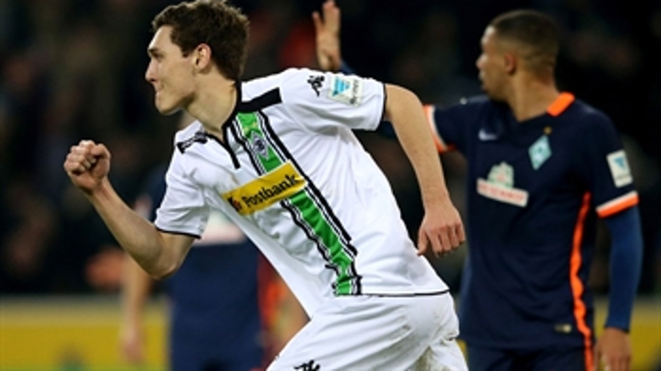 Christensen's brace gives Gladbach 3-0  lead vs. Werder Bremen ' 2015-16 Bundesliga Highlights