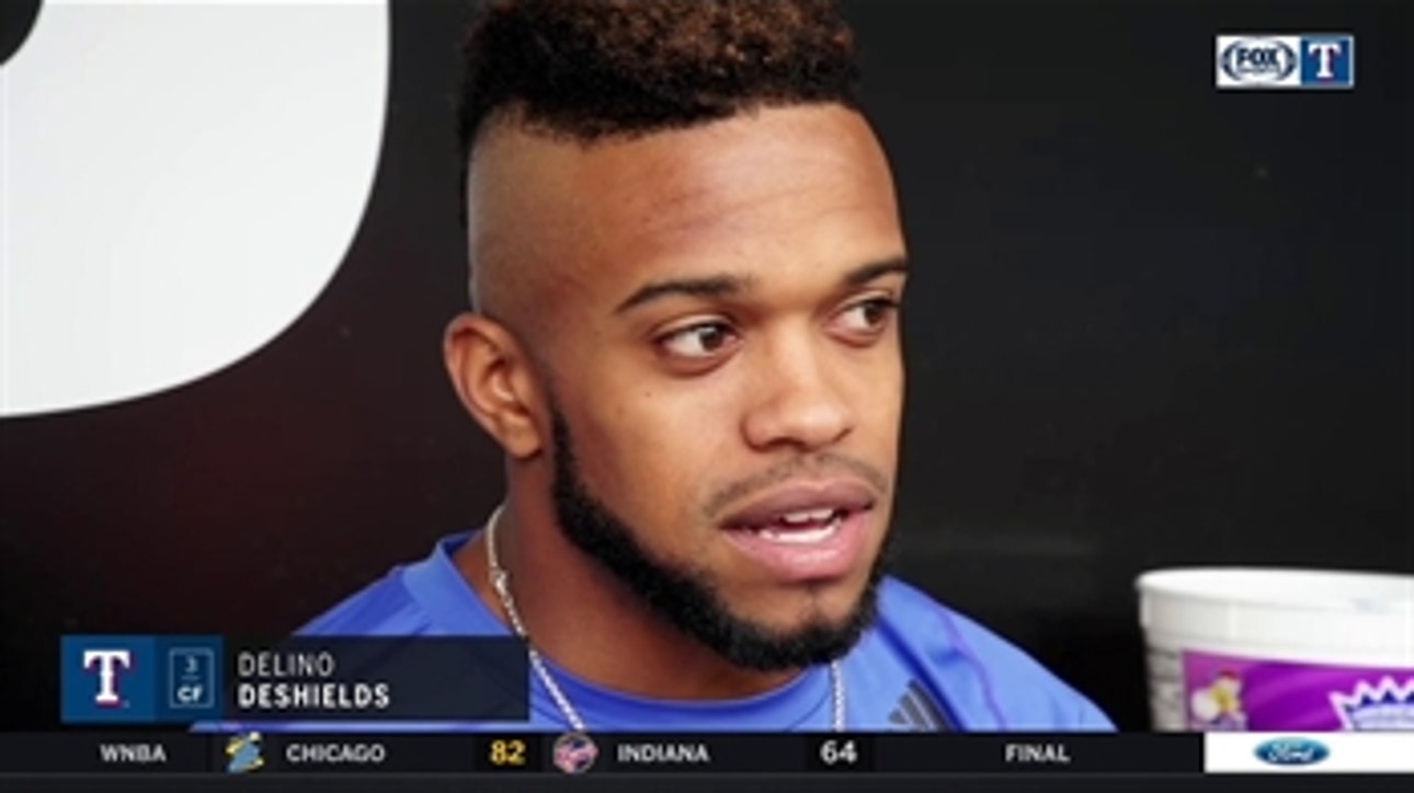 Delino DeShields on his Sister throwing out the 1st pitch