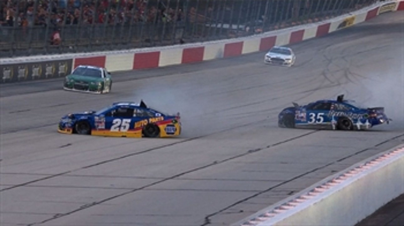 CUP: Chase Elliott Involved in Early Wreck - Darlington 2015