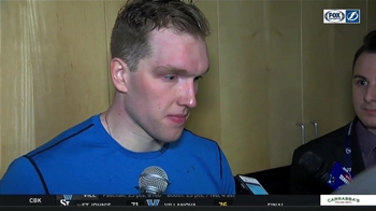 Andrei Vasilevskiy reflects on his 14th career shutout performance