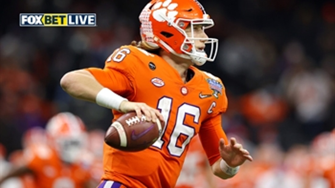 Trevor Lawrence is the best QB in this draft class — Todd Fuhrman ' FOX BET LIVE