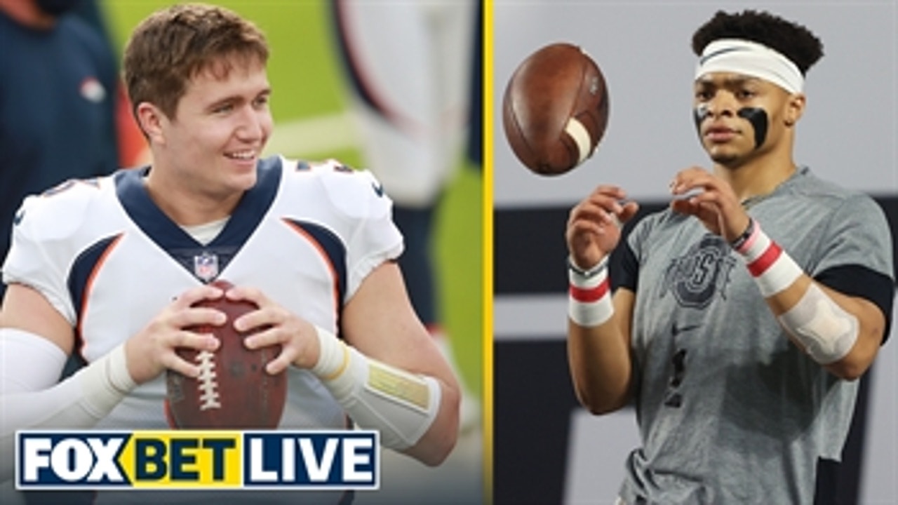Is Drew Lock the best bet to start Week 1 for the Broncos? | FOX BET LIVE