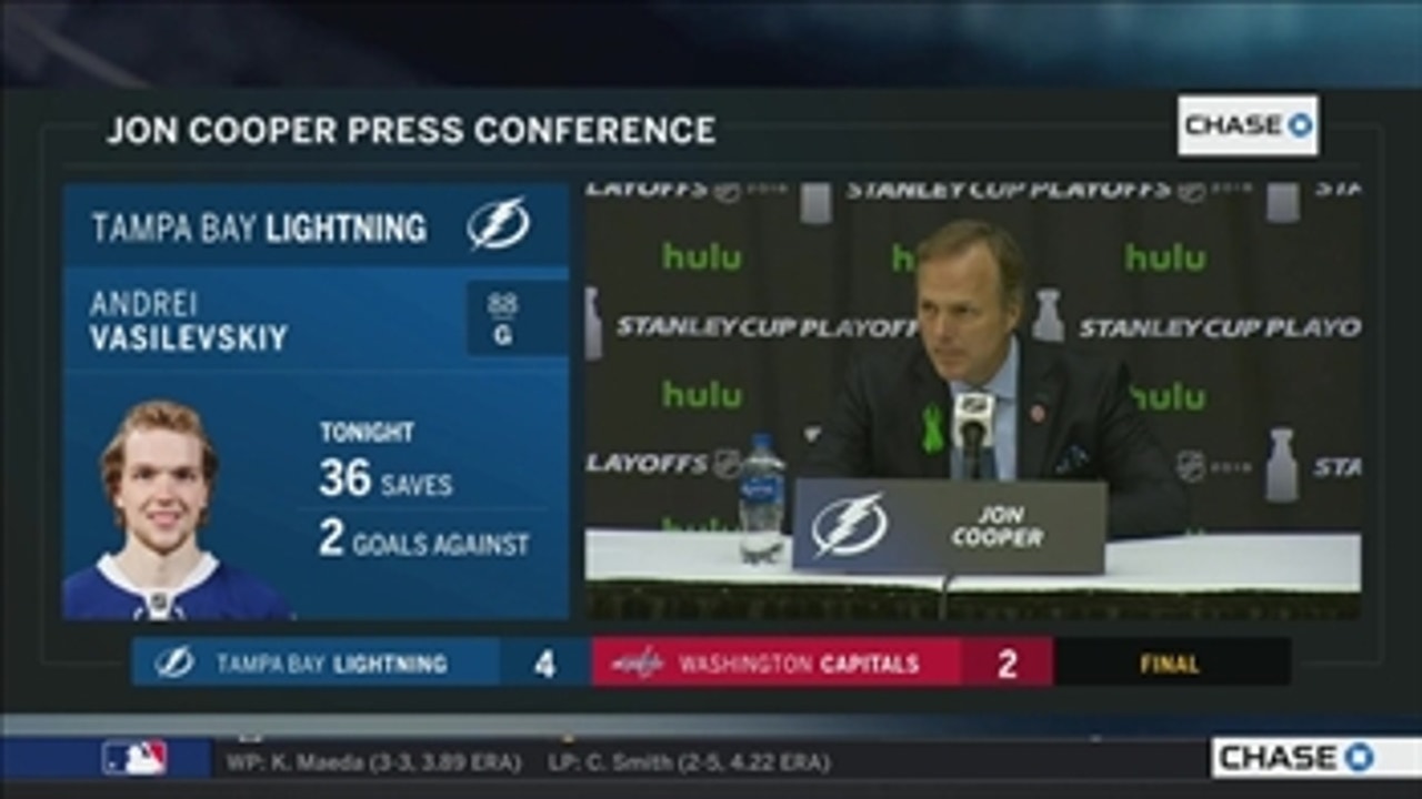 Jon Cooper breaks down keys to victory