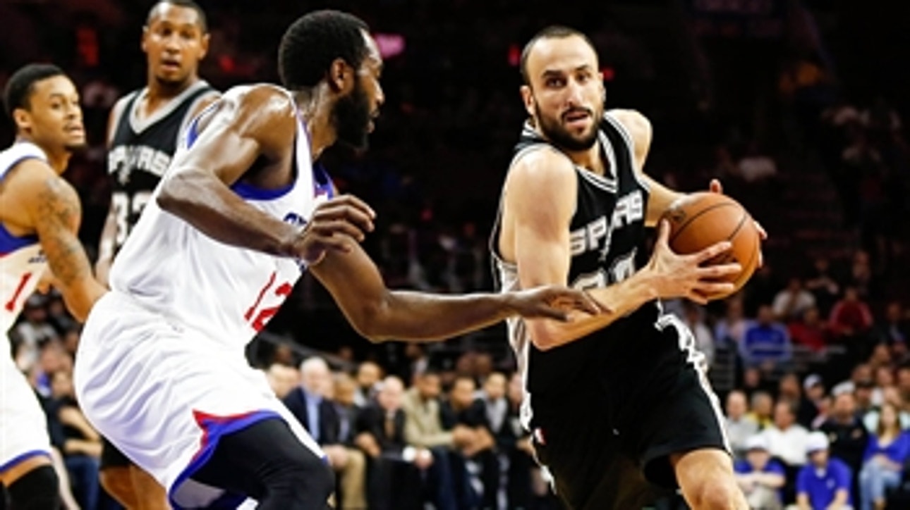 Spurs hand 76ers 17th straight loss