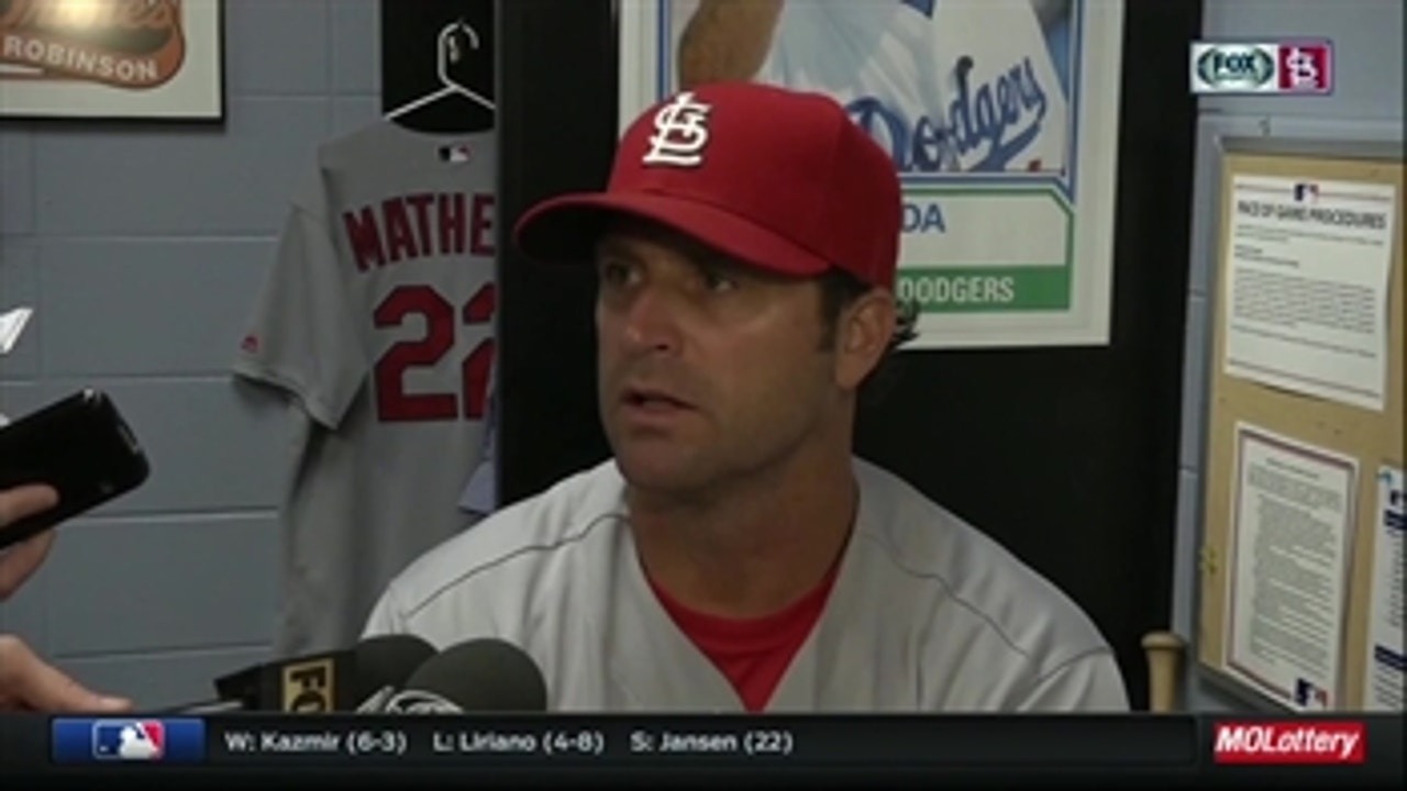 Mike Matheny says Aledmys Diaz appears to be OK