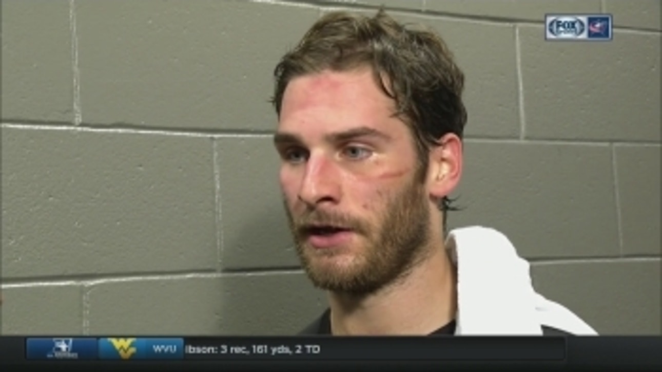 Brandon Saad was noticing opportunities that allowed Blue Jackets to eventually tie the game