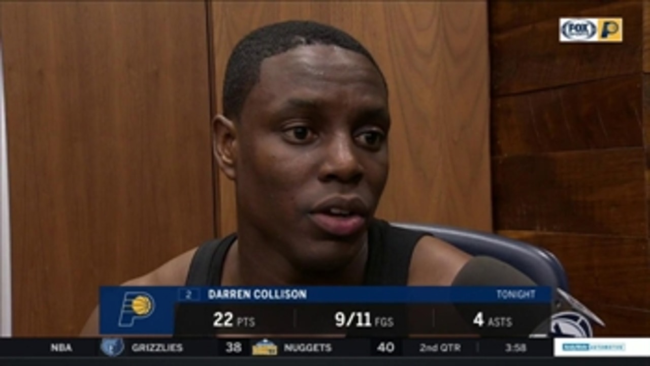 Darren Collison: 'Staying aggressive' was key to offensive success against Cavs