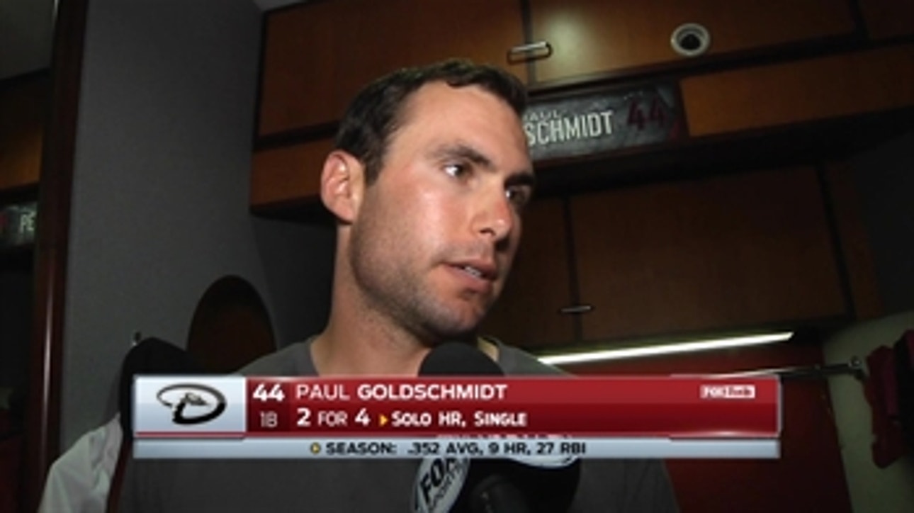 Goldschmidt: Forget it and move on