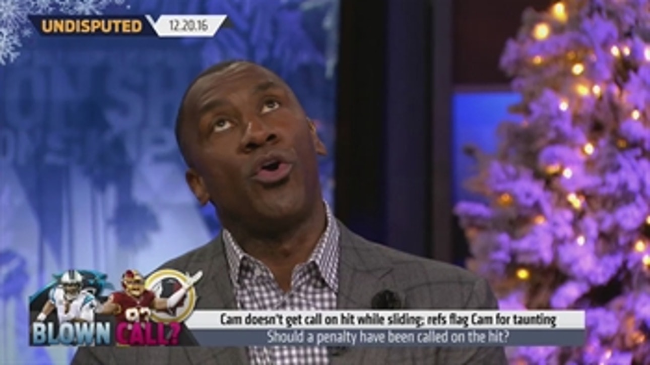 Shannon Sharpe: Cam Newton doesn't get the calls Tom Brady gets | UNDISPUTED