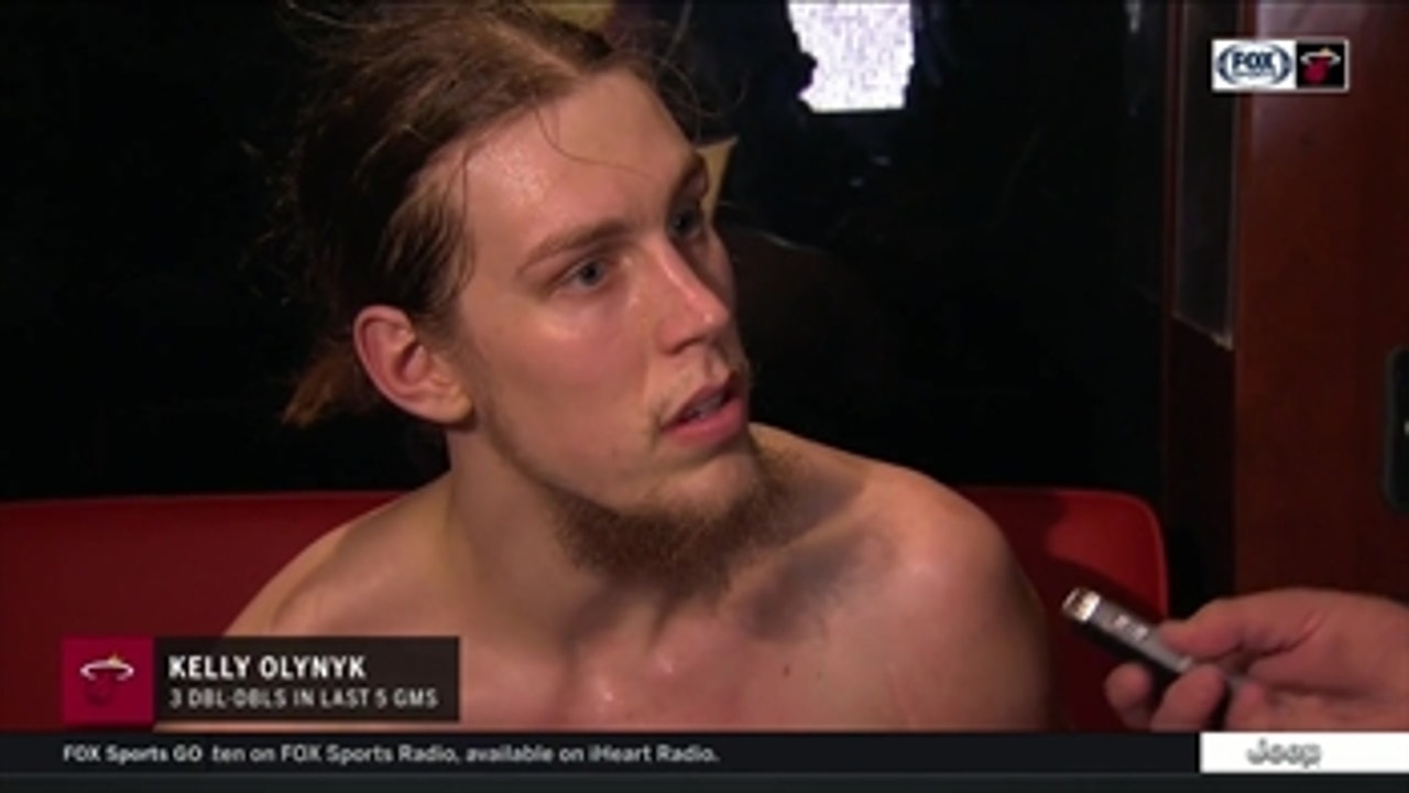 Heat's Olynyk preaches chemistry and togetherness in recent success