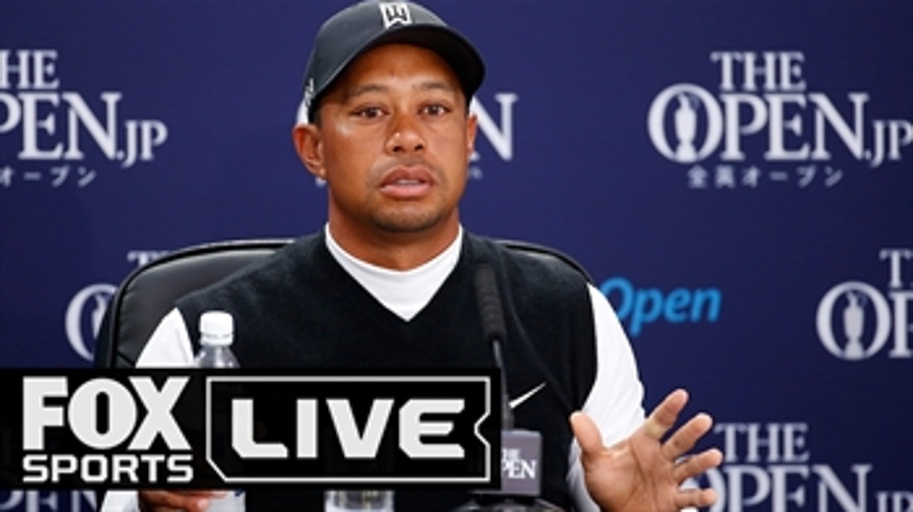 Tiger Woods: "I don't have my AARP card yet"