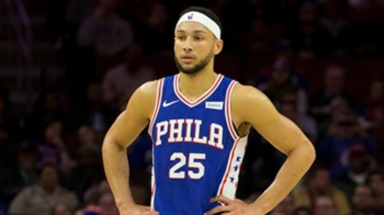 Nick Wright says it's 'disappointing' Ben Simmons hasn't added any range to his shooting