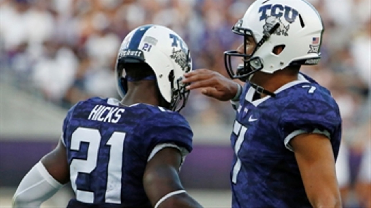 No. 13 TCU wins high-scoring battle over South Dakota State