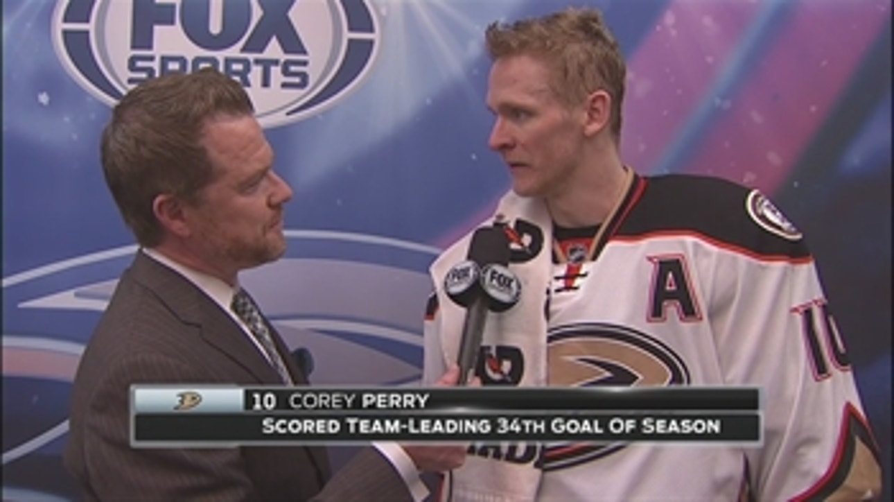 Corey Perry finished 2016 as the Ducks' leading goalscorer