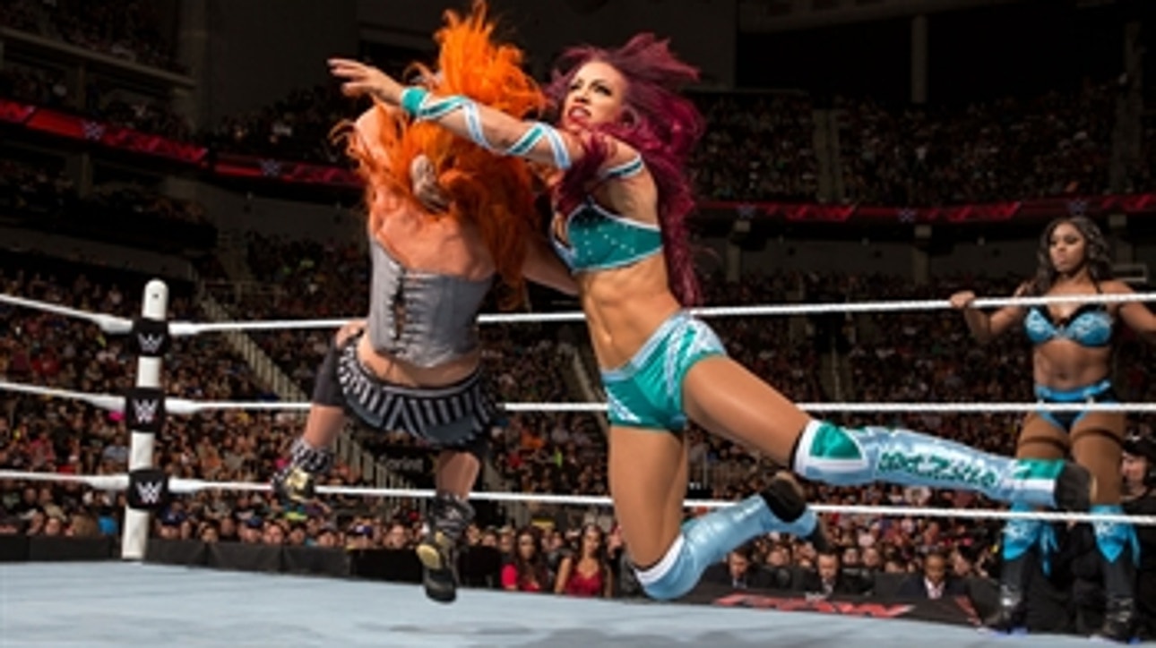 Becky Lynch & Paige vs. Sasha Banks & Naomi: Raw, July 20, 2015 (Full Match)