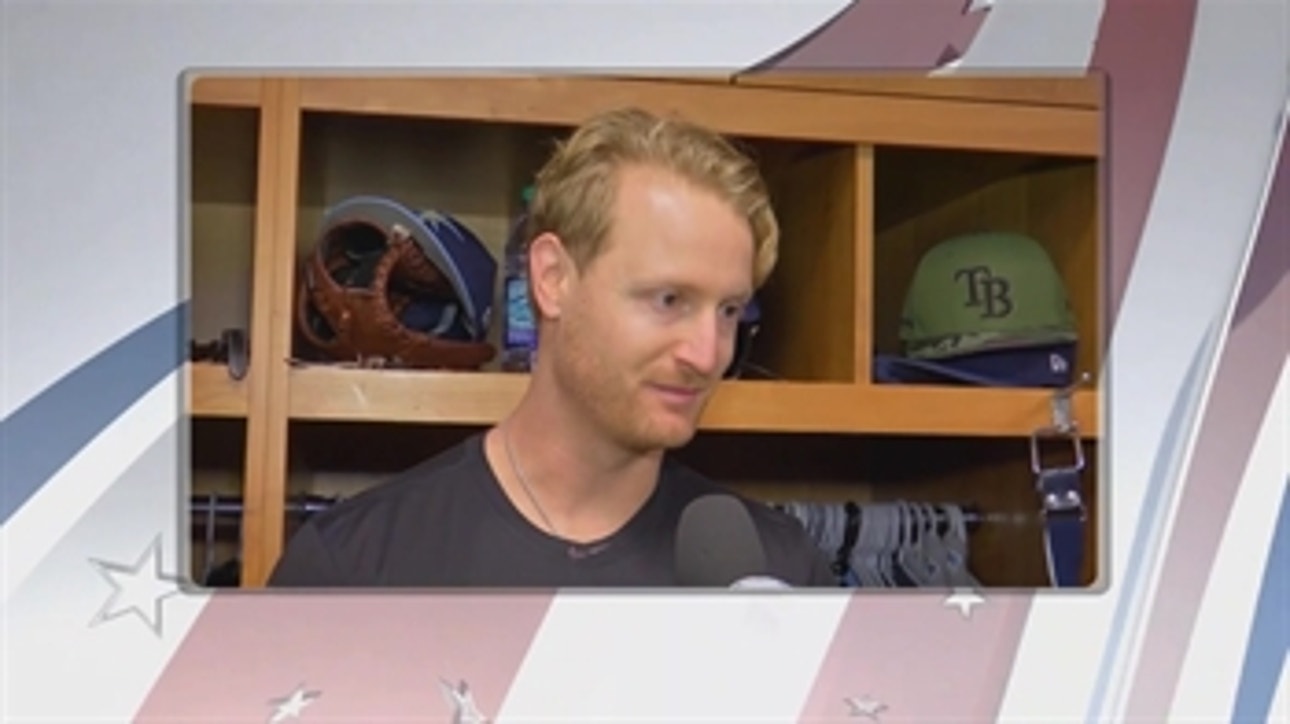 Rays' Alex Cobb reflects on the importance of Memorial Day