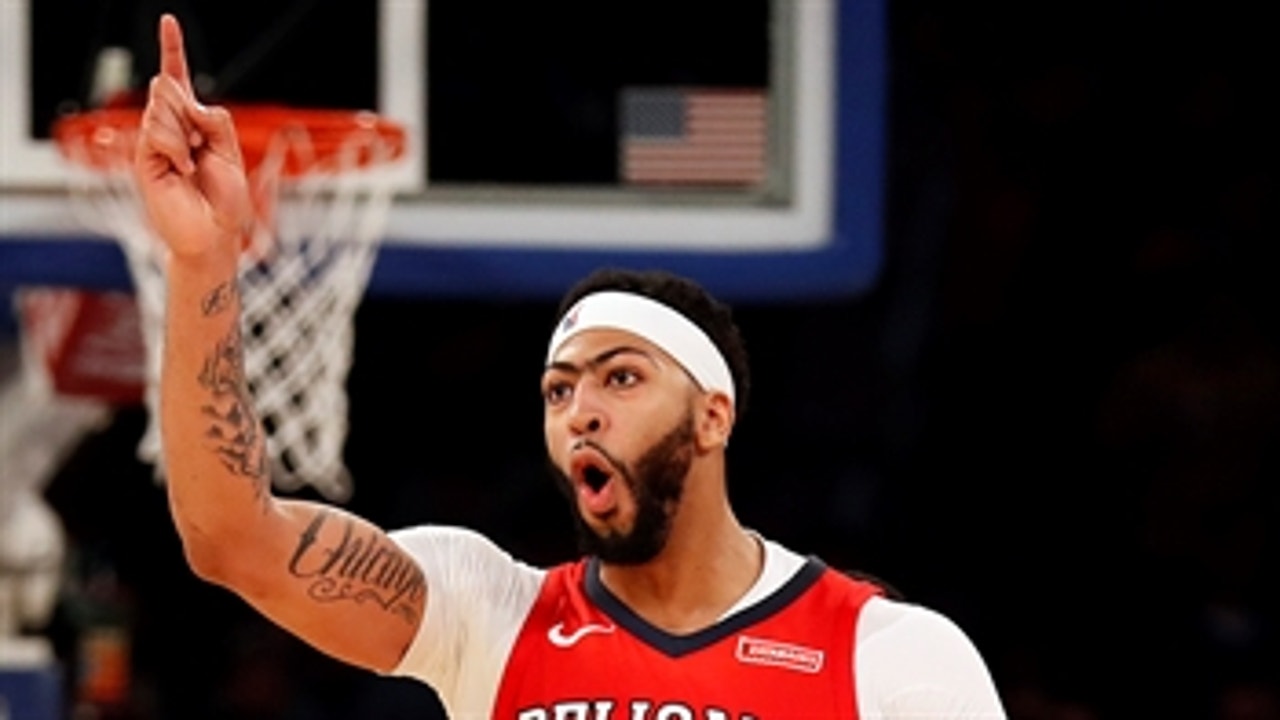 Skip Bayless reacts to Anthony Davis' 45-point performance vs Boston