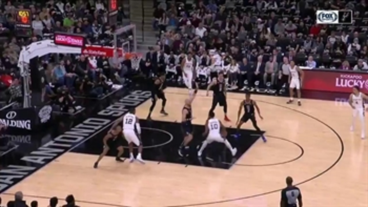 WATCH: LaMarcus Aldridge, Rudy Gay lead Spurs rout of Clippers