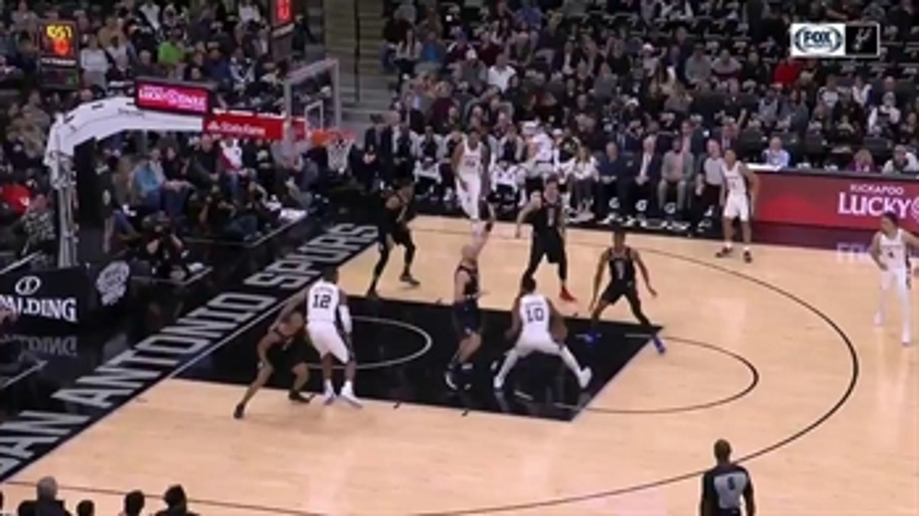 WATCH: LaMarcus Aldridge, Rudy Gay lead Spurs rout of Clippers