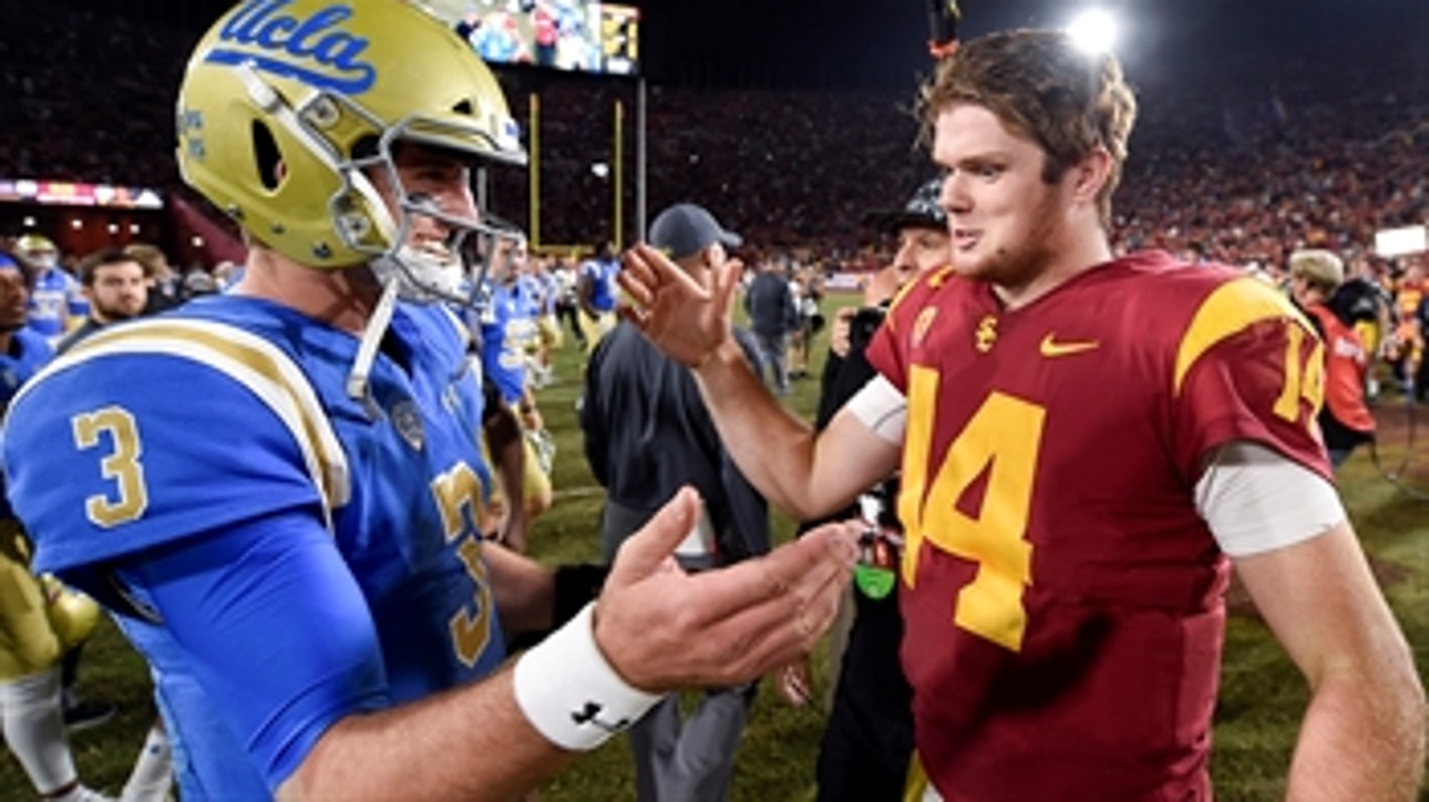 Josh Rosen or Sam Darnold: Former UCLA head coach Jim Mora answers who will be a better pro QB