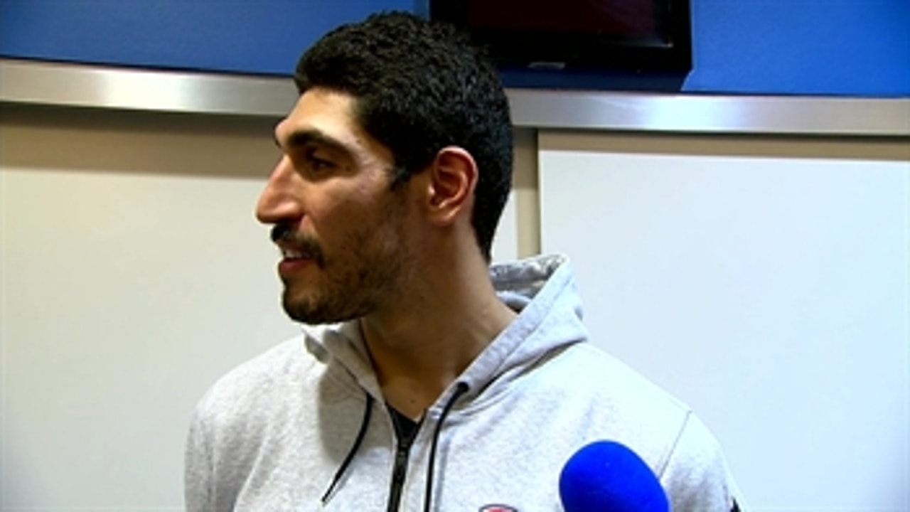 Enes Kanter thinks highly of Jerami Grant's dunk ability