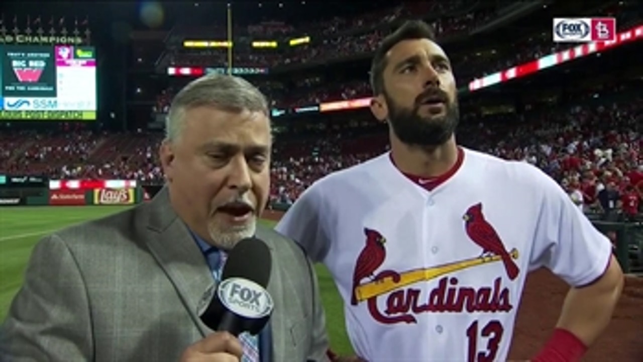 Carp on his game-tying, ninth-inning homer: 'Thank goodness for warm weather'