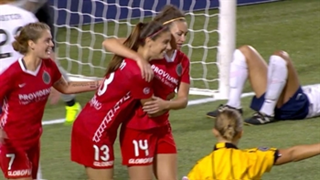 Taylor gives Portland 3-2 lead - 2015 NWSL Highlights