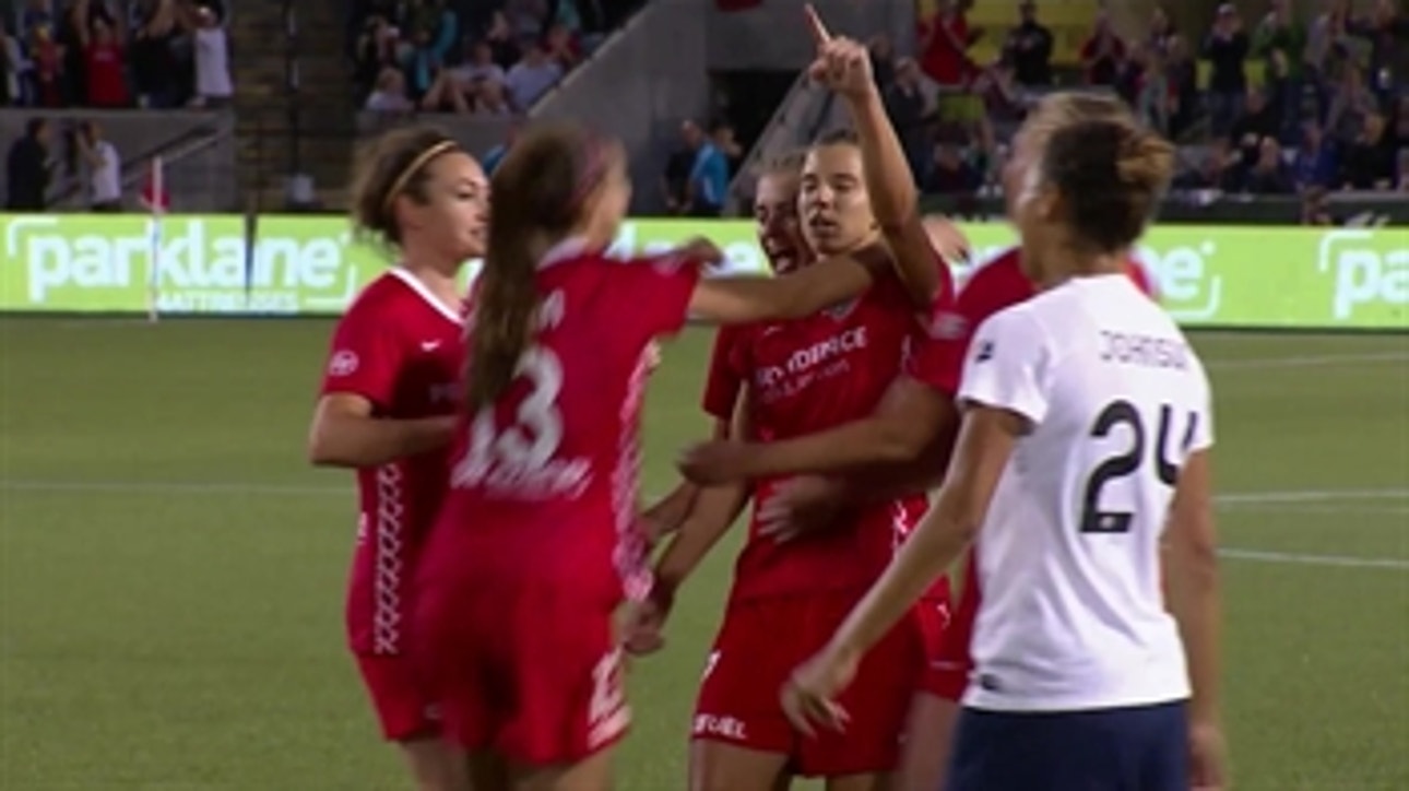 Heath converts penalty for Portland to make it 2-2 - 2015 NWSL Highlights