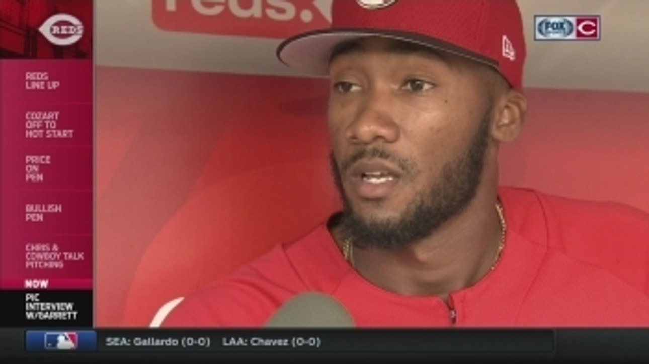 Garrett on making Reds' roster: 'Best day of my life'