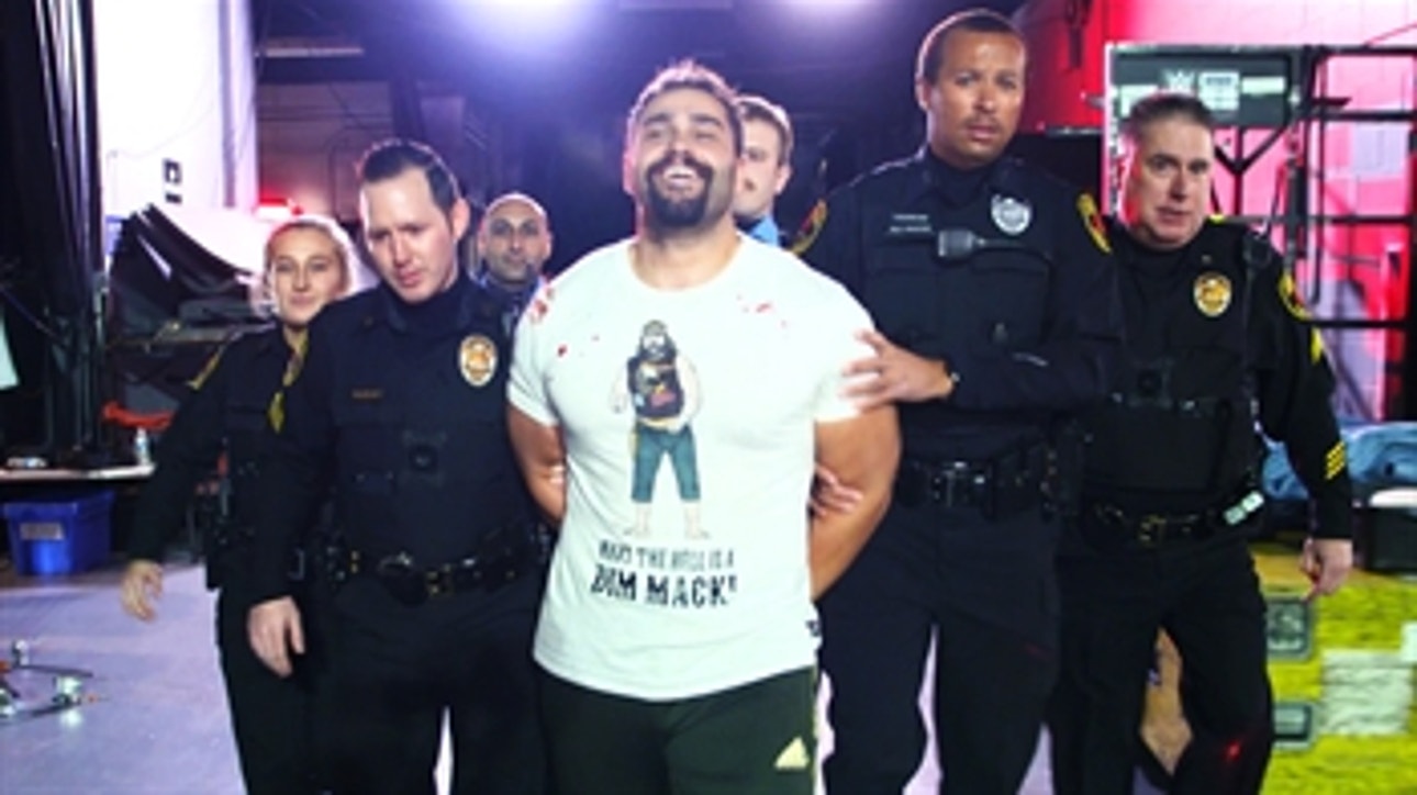 Rusev is taken away from Raw in handcuffs: WWE.com Exclusive, Nov. 25, 2019