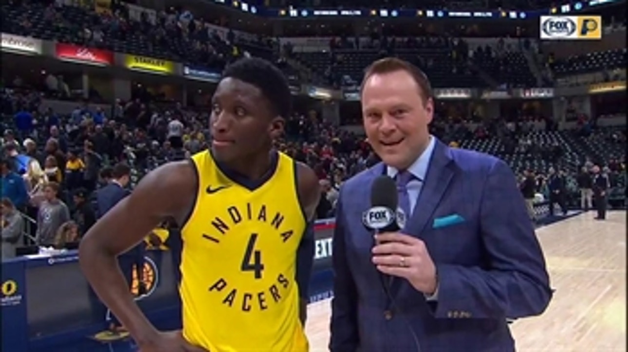 Oladipo on Pacers clinching playoff spot: 'I'm looking forward to the ride'