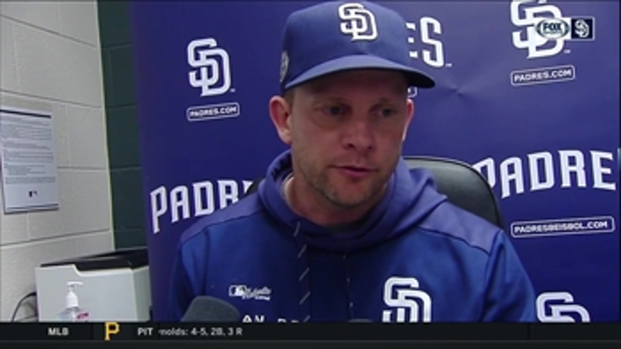 Andy Green after Padres come back to win 16-12 over Rockies