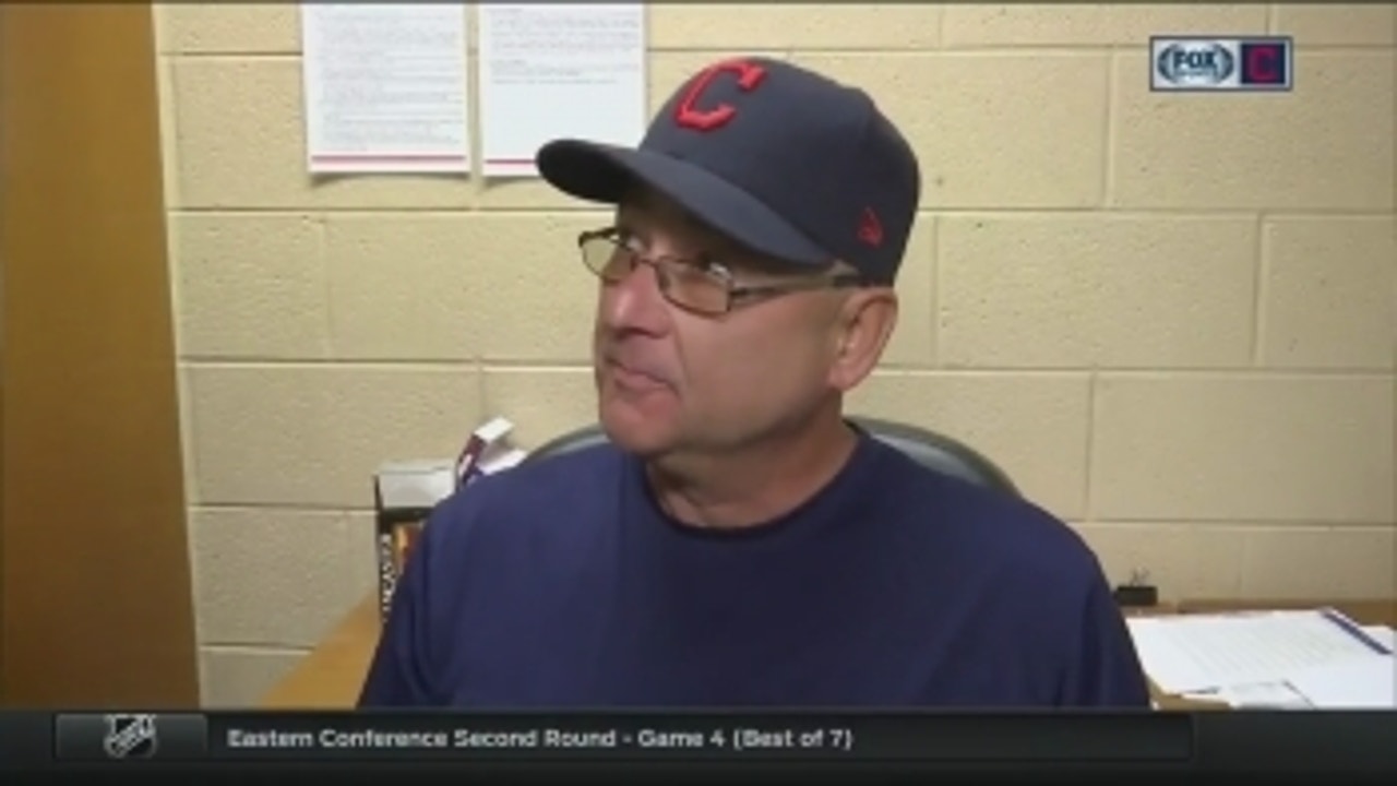 Francona after much-needed win over the Tigers