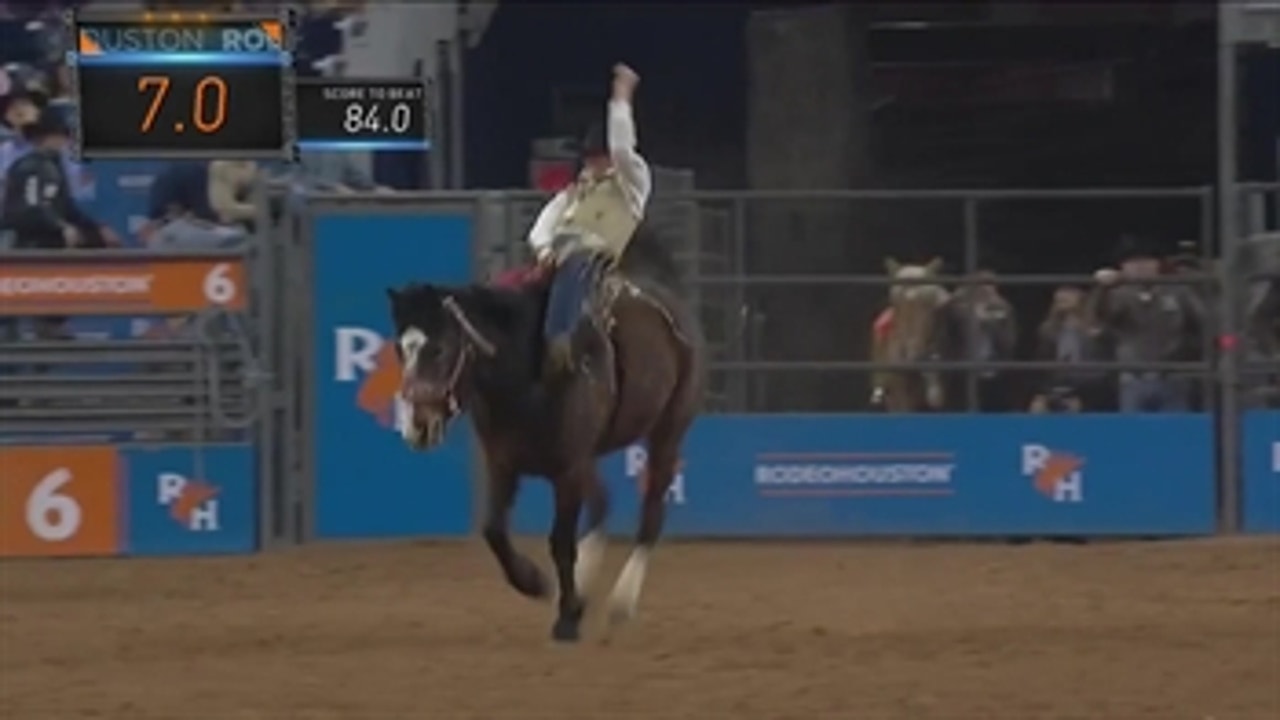 Ty Breuer goes to the top for 1st place ' RODEOHOUSTON