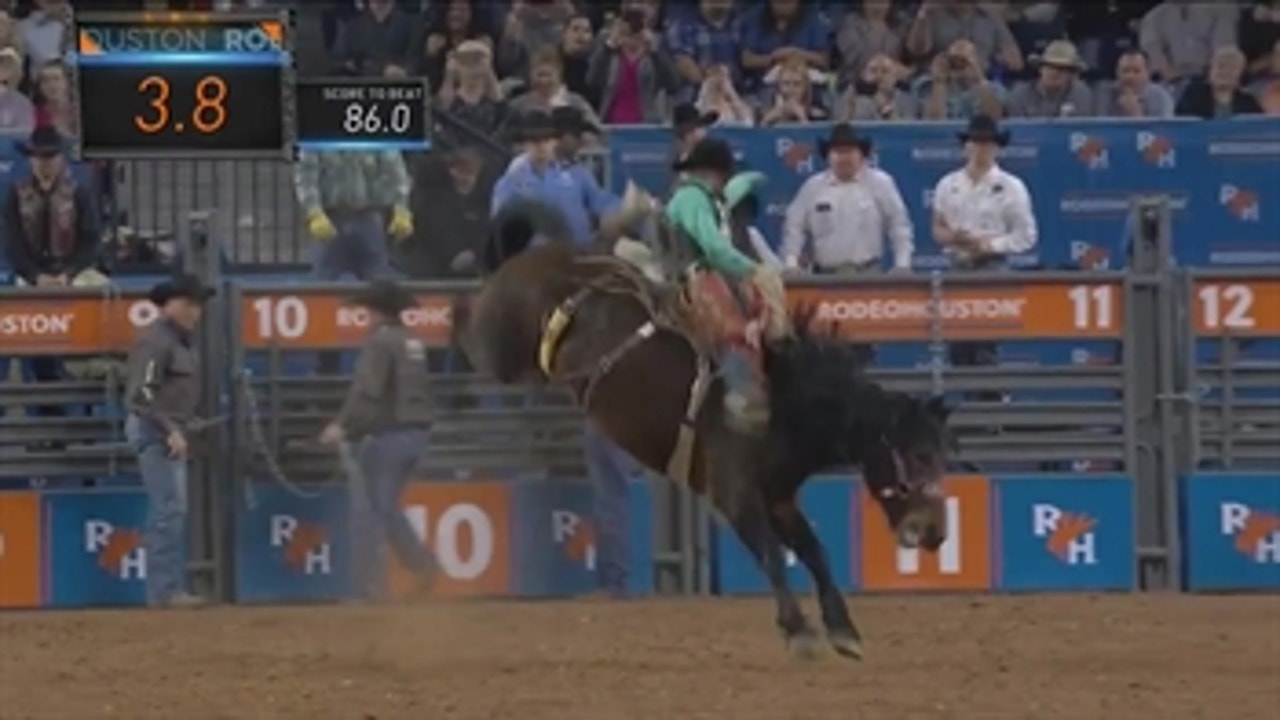 Brody Cress ties highest in Saddle Bronc Riding | RODEOHOUSTON
