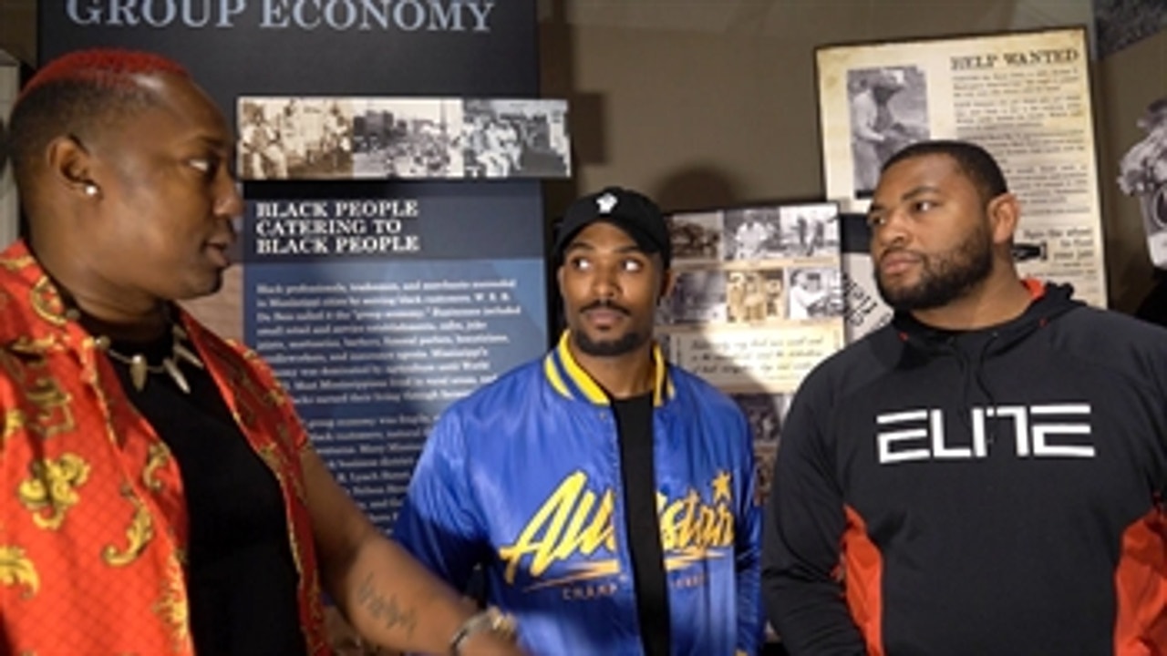 The Street Profits and Evan T. Mack tour the Mississippi Civil Rights Museum: WWE's The Bump, Feb. 5, 2020