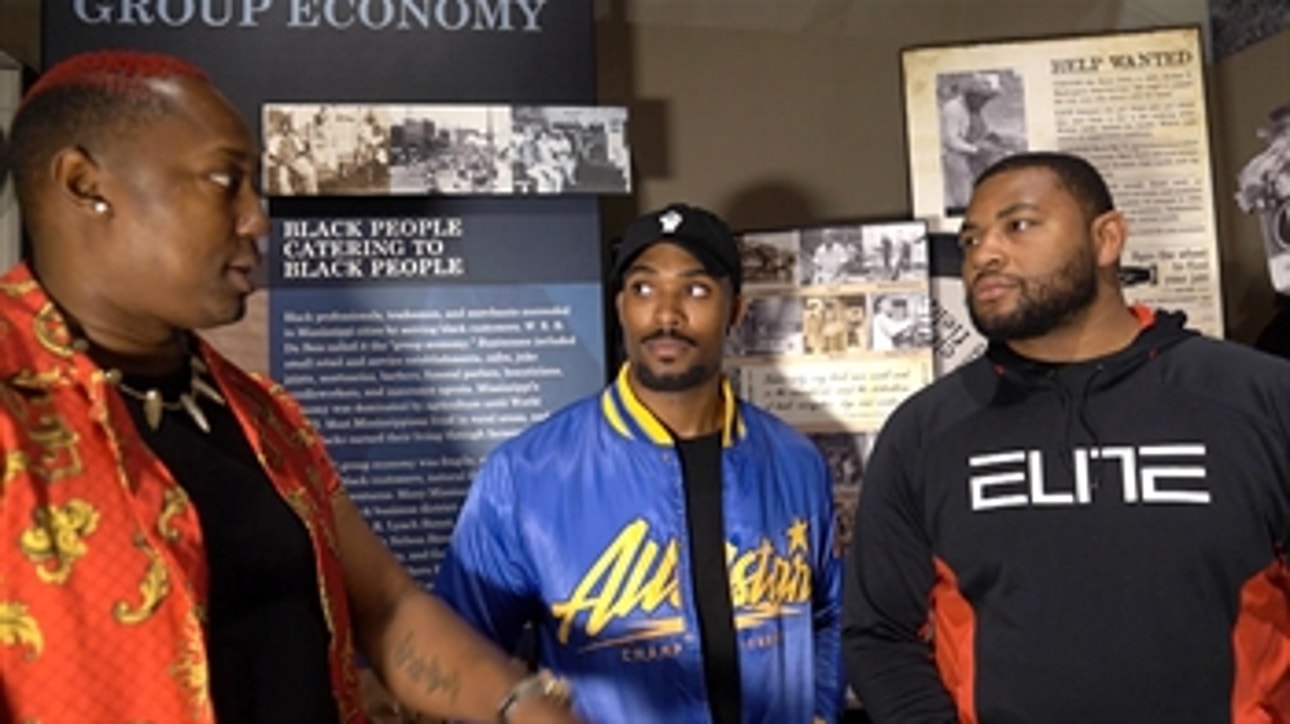 The Street Profits and Evan T. Mack tour the Mississippi Civil Rights Museum: WWE's The Bump, Feb. 5, 2020