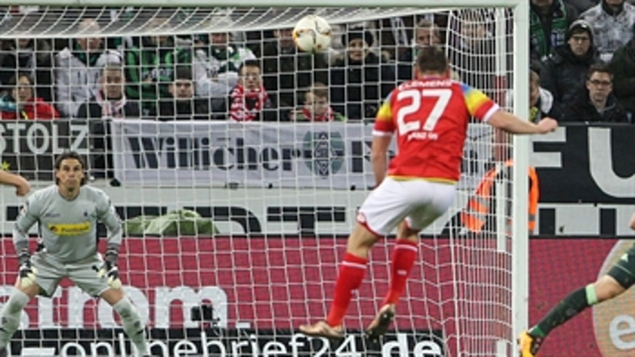 Clemens' brilliant strike puts Mainz ahead 1-0 vs. Gladbach ' 2015-16 Bundesliga Highlights