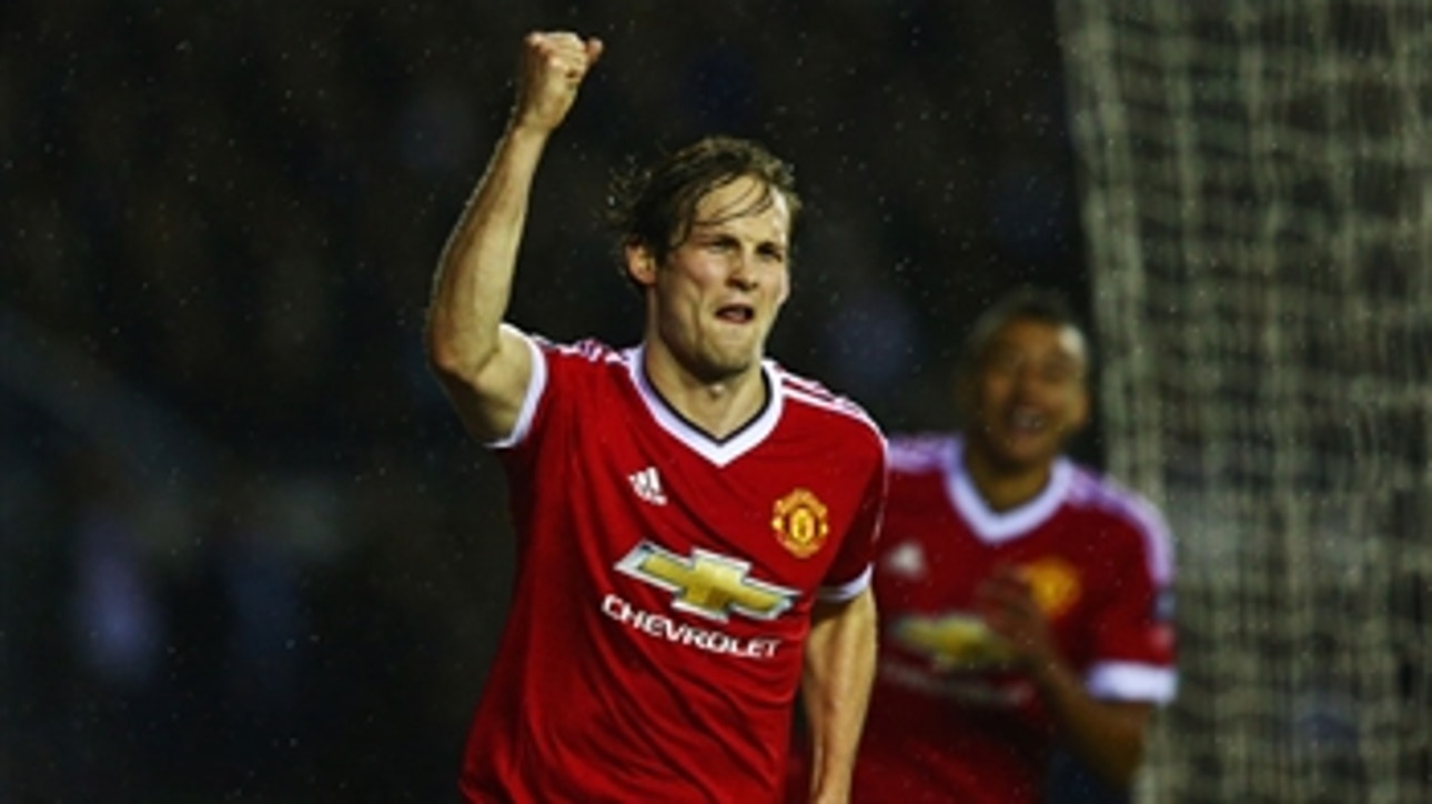 Blind gives Manchester United 2-1 lead against Derby County ' 2015-16 FA Cup Highlights
