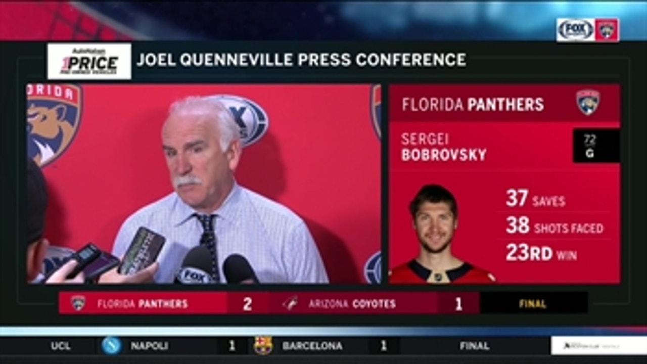Joel Quenneville breaks down 2-1 road win, how new additions impacted the lineup
