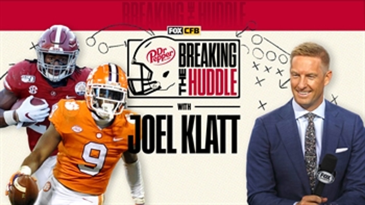 Najee Harris, Travis Etienne Analysis & Latest Top 10 Teams ' Breaking the Huddle with Joel Klatt