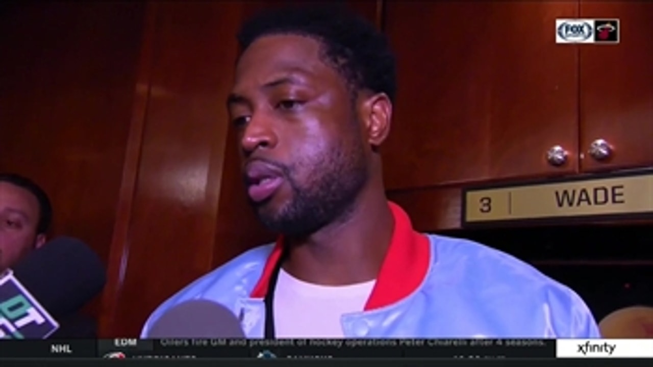 Dwyane Wade on his jersey exchange with Jason Williams, Oladipo's injury after loss to Clippers