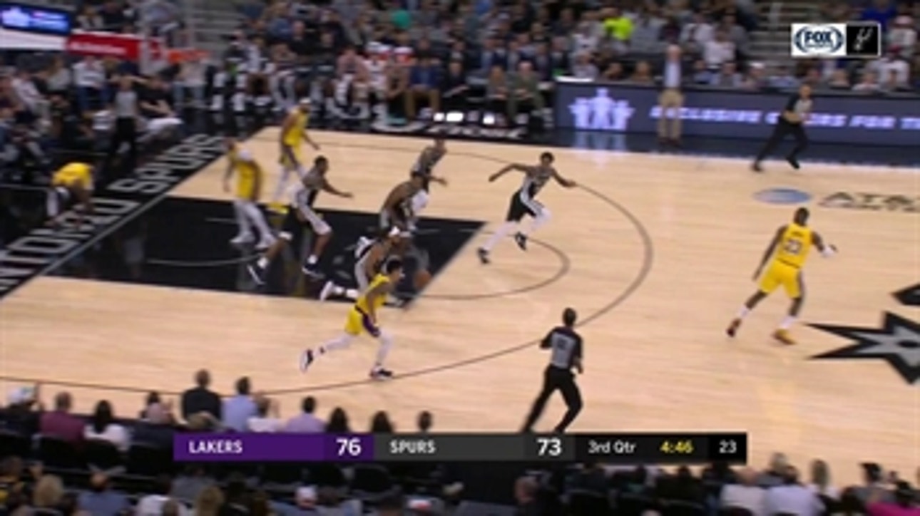 HIGHLIGHTS: Rudy Gay with the Transition DUNK