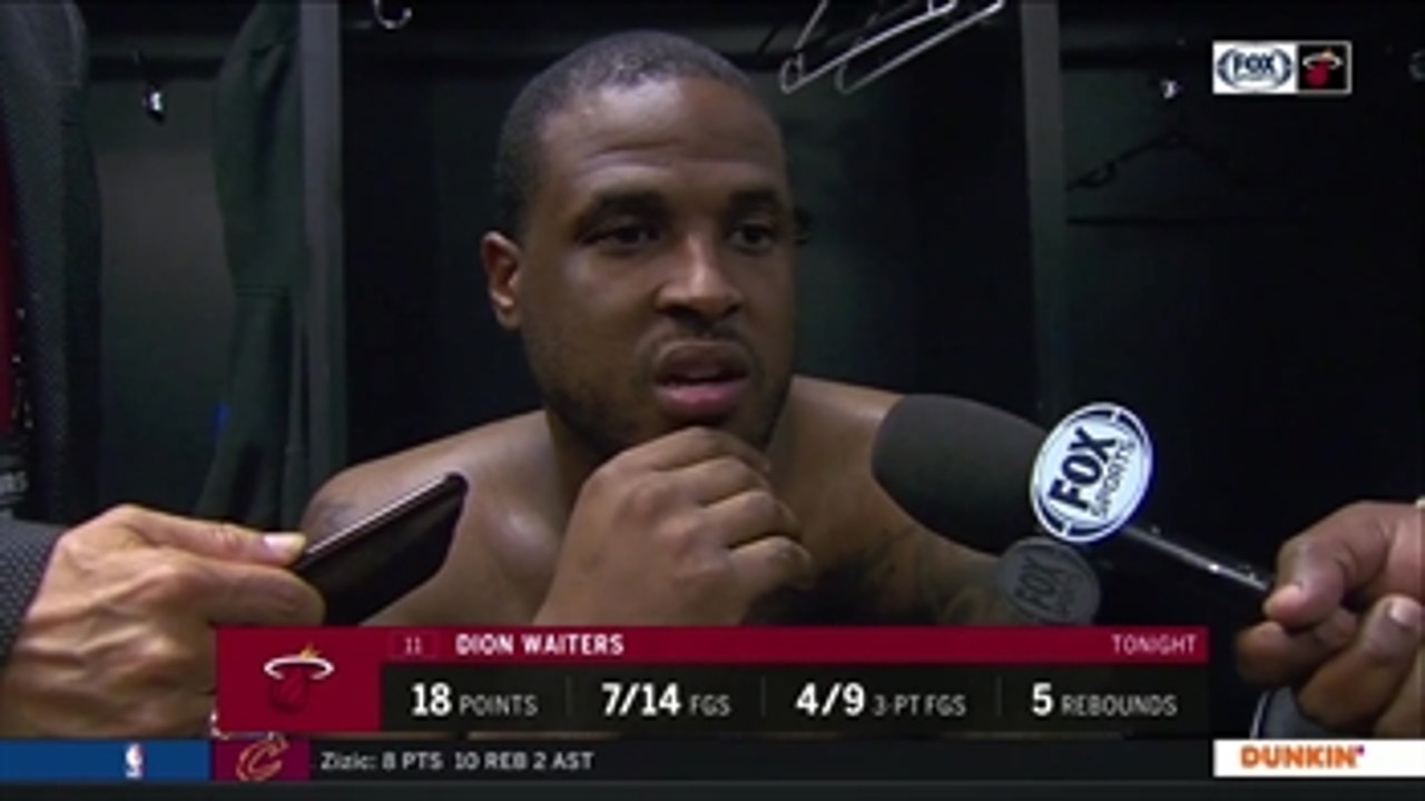 Dion Waiters on how Heat are driven to make playoffs, send Dwyane Wade off the right way