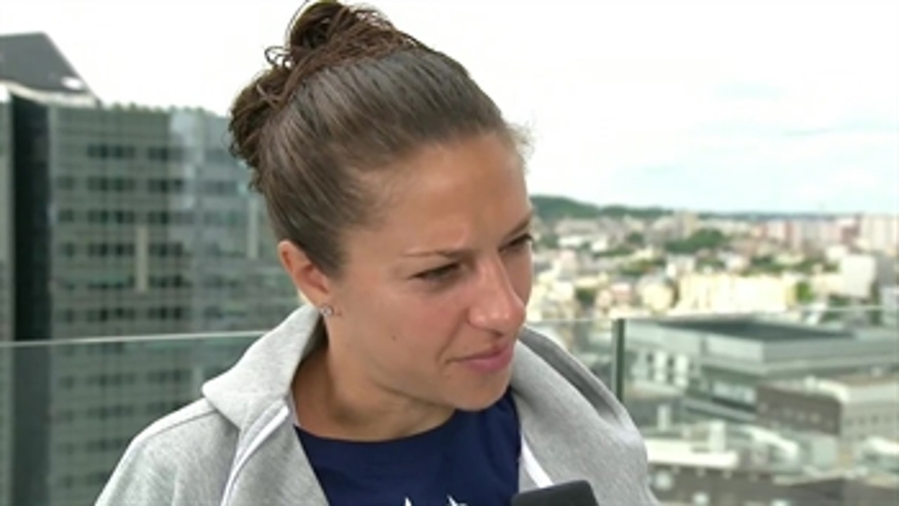 Carli Lloyd on leading USWNT: 'It’s just being there for them'
