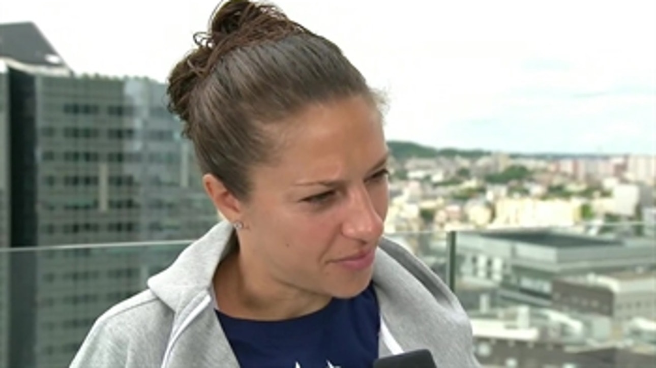 Carli Lloyd on leading USWNT: 'It’s just being there for them'