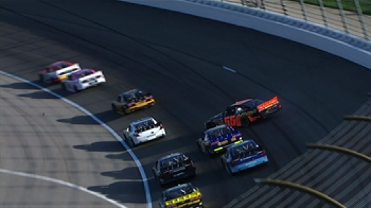 NNS: Close Call for Chase Elliott - Kansas 2014